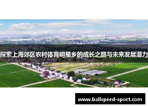 探索上海郊区农村体育明星乡的成长之路与未来发展潜力